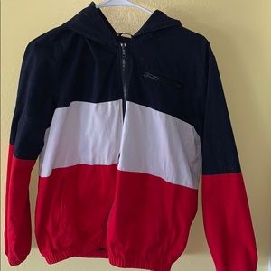 Brandy melville hooded windbreaker